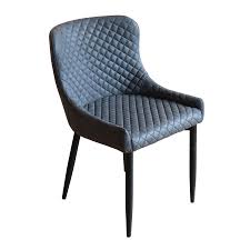 Hide faux leather black dining chair. Toby Grey Faux Leather Dining Chair