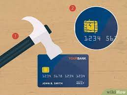 Need to destroy a credit card? How To Dispose Of A Credit Card 6 Steps With Pictures Wikihow