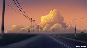 Long Road By Mclelun On Deviantart Anime Scenery Landscape Scenery Landscape Illustration
