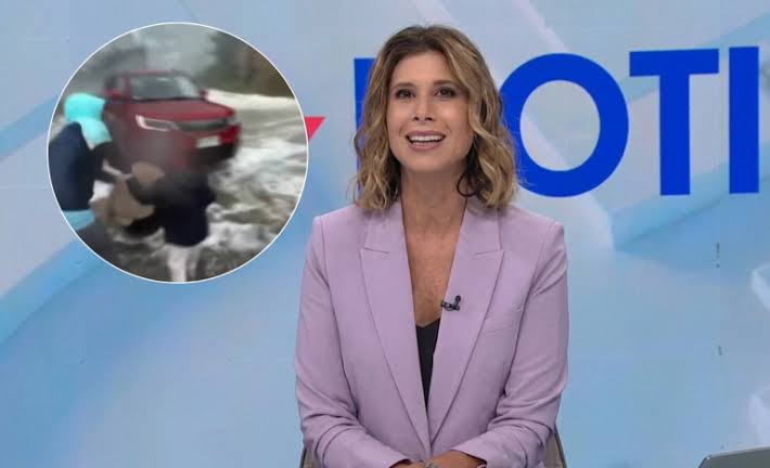 Maca Pizarro no pudo disimular indignación que le generó “irresponsable”  acción en medio de temporal
