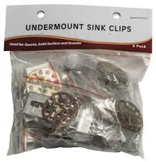 undermount sink clips at menards