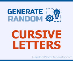 Cursive letters generator is a cool free cursive font generator tool to change your normal text to cursive fonts. Cursive Letters The Cursive Alphabet Including Cursive Capital Letters