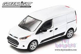 Greenlight Ford Transit Connect Minivan 2014 1 43 Scale Diecast Model Car White 86044 Car Model Diecast Model Cars Ford Transit