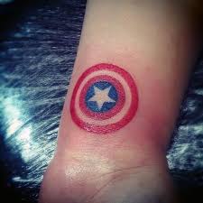 Captain america used a second triangular shield as a replacement until he was given his current circular shield. 70 Captain America Tattoo Designs For Men Superhero Ink Ideas Captain America Tattoo Captain America Shield Tattoo Shield Tattoo