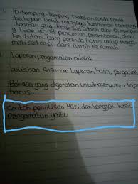 Contoh Penulisan Hari Dan Tanggal Hasil Pengamatan Yaitu Brainly Co Id