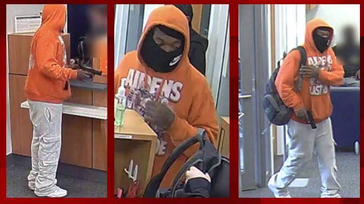 WANTED: Photos show St. Louis bank robbery suspect