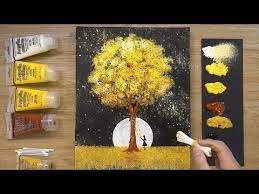 Universal spray paint is a paint and primer in one that provides rust prevention, superior coverage and durability on any surface. Black Canvas Aluminum Painting Technique How To Paint Acrylics Youtube Black Canvas Art Black Canvas Paintings Canvas Painting Diy
