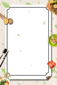 Food Western Food Frame Simple Poster Makanan Desain Menu Papan Kapur