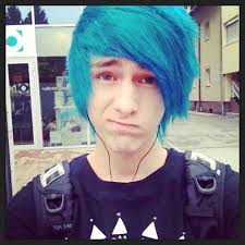 So take your pick from our list and bring out your favorite character into real life by adopting these cool and funky hairstyles. Aqua Blue Hair Boys Blue Hair Cute Emo Boys Cute Emo Guys