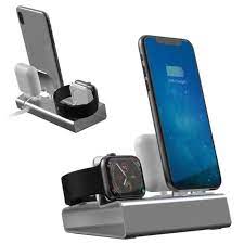 Save money online with apple watch charging station deals, sales, and discounts february 2021. 3 In 1 Aluminum Alloy Charging Station Iphone Apple Watch Airpods