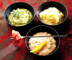 Raffinierte Saucen Fur Fleisch Fondues Rezept Fleischfondue Fondue Saucen Fondue Rezepte Saucen