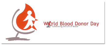 National insurance awareness day vector design illustration for celebrate moment. World Blood Donor Day E Card