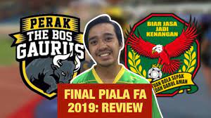 Mai tengok 1 year ago. Final Piala Fa 2019 Review Youtube