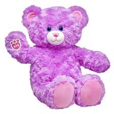 Lavender Cuddles Teddy Build A Bear Custom Stuffed Animal Teddy Build A Bear