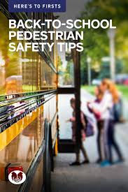 Back To School Pedestrian Safety Tips The Allstate Blog Pedestrian Safety Safety Topics Safety Tips