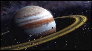 Изображение юпитера, составленное из четырёх снимков. Sputniki Yupitera
