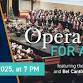 wcfsymphony - Opera for All! - Waterloo-Cedar Falls Symphony, 8201 Dakota Street Gallagher-Bluedorn PFC, #17 Event Image