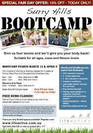 Bootcamp Flyer For Life Active Personal Training Bootcamp Flyer Template Flyer
