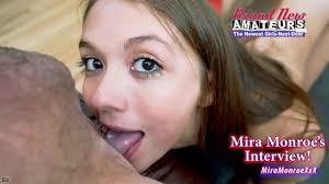 Hot Kinky Lovely Coed Mia Monroe Gives A BJ And Gets Banged!