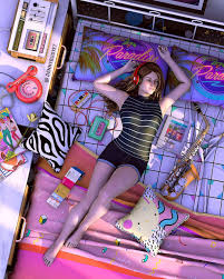 Trendy poster art, bedroom and dorm decor 50 photo digital download. In The Midnight Denny Busyet Creates Dreamlike Artwork Inspired By 80s And 90s Aesthetic Nostalgia Fuelled By Synthwave