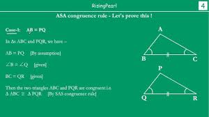 Show that the two triangles are congruent using the aas theorem. Why There Is No Ass Rule For Showing Congruency Of Triangles Quora