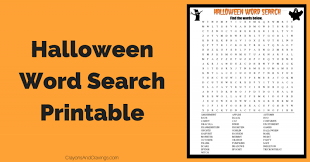 Touch device users, explore by touch or with. Halloween Word Search Printable Free Download