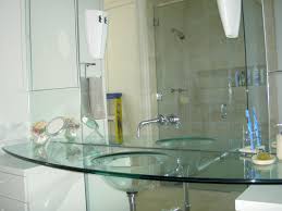 Bathroom vanity glass top are very popular among interior decor enthusiasts as they allow for an added aesthetic appeal to the overall vibe of a property. 20 Glass Sink Design Ideas For Bathroom Inspirationseek Com