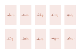 Instagram Highlight Covers Rose Gold On Pink By Design Owl Thehungryjpeg Com