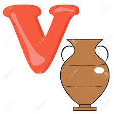 Vector art, clipart and stock vectors. Alphabet Fur Kinder Buchstaben V Lizenzfrei Nutzbare Vektorgrafiken Clip Arts Illustrationen Image 13719389