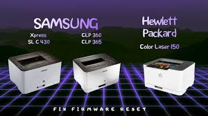 A program that manages a printer. Reset Resoftare Samsung Xpress Sl C430 C433 Clp 360 365 Hp 150 Fix Firmware Reset Youtube