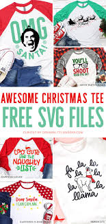 Supports both and animated, interactive graphics and declarative scripting. Free Christmas Svg Files Perfect For A Christmas Tee Dream A Little Bigger