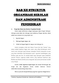 Buku modul ini dibuat dengan kerja sama tim untuk membantu kegiatan belajar mengajar di bimbingan belajar budiwijaya. Doc Makalah Struktur Organisasi Sekolah Dan Administrasi Pendidikan Bang Egon Academia Edu