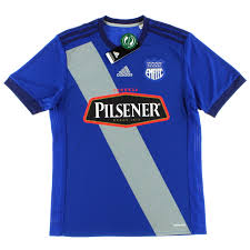 Descarga los diseños azul y plomo, con las frases de la boca del pozo en el estadio capwell. 2017 Emelec Adidas Home Shirt Bnib For Sale Az9956