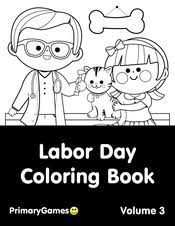 View and print full size. Labor Day Coloring Pages Free Printable Pdf From Primarygames