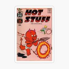 Wallpapers hot stuff devil aesthetic. Hot Stuff Devil Aesthetic Sticker Sticker By Eeviee Redbubble