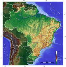 Karten und maps of brazil a link atlas. Brasilianisches Bergland Wikipedia