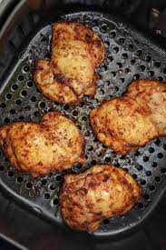 Air Fryer Boneless Chicken Thighs Recipe In 2021 Air Fryer Dinner Recipes Air Fryer Recipes Chicken Air Fryer Recipes Healthy