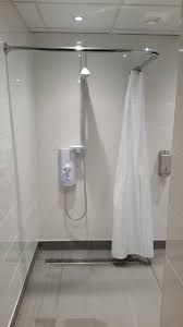 Sdr Created This Level Access Wetroom To Cater For People With A Disability The Brief Was To Create A Room To Cat Wet Rooms Disabled Wet Room Vinyl Flooring
