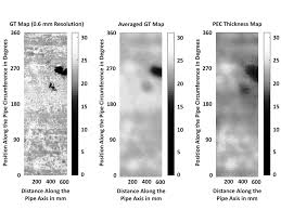 thickness maps of a grey cast iron pipe download