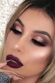 Once you've identified your eye color and found your favorite shade of eye shadow, think about your eye shape. 56 Ideas Nails Wedding Guest Rose Gold For 2019 Gold Makeup Looks Gold Wedding Makeup Rose Gold Wedding Makeup