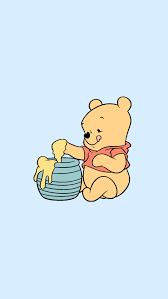 Princess Baby Pooh Bear Lockscreens Wallpaper Iphone Disney Cartoon Behang Leuk Behang