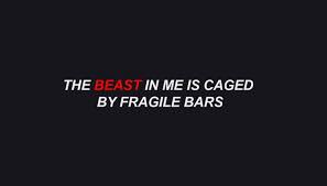 Text Red Black White Beast Desire Passion Text Quote Quotes Character Aesthetic Words