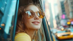 Free Joyful city ride Image