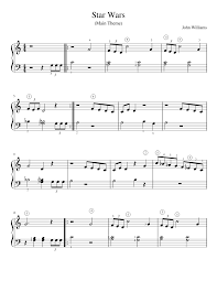 Star Wars Main Theme Easy Piano Piano Music Music Lessons Teaching Music