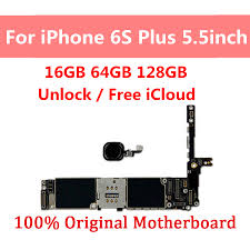Or, press the home button on the front of the screen. Original Unlocked For Iphone 6s Plus Motherboard With Touch Id Unlock For Iphone 6s Plus Mainboard Good Working Mobile Phone Antenna Aliexpress