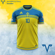 Sweden football shirts, jerseys and kit wear the iconic yellow and blue of the sweden national football team with a replica version of the swedish shirt, shorts and socks. This Is One Of My Favourite Kits Made By Me What Do You Think About This Sweden National Team S Jersey Conceptfootball