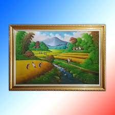 Pemandangan pedesaan tidak diragukan lagi memiliki pesona sendiri, selain itu perlu. Jual Lukisan Pemandangan Alam Pedesaan Indah Dan Menawan Di Lapak Toko Bingkai Hias Rumah Bukalapak