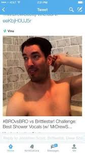 Singing In The Shower Jonathan Scott Jonathan Silver Scott Property Brother