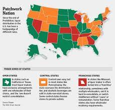 Alcohol Laws By State End Of Prohibition Patchwork Liquor