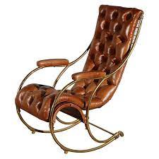 brass rocking chair 1stdibs com muebles arte en metal metal
